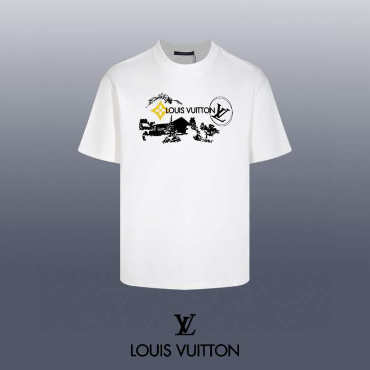 Picture of Louis Vuitton T Shirts Short _SKULVXS-LmptxL01336819